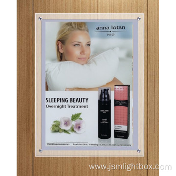 Crystal Light Box for Beauty Salon